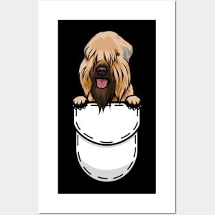 Funny Soft Coated Wheaten Terrier Pocket Dog Posters and Art